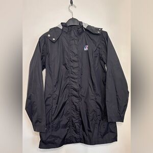 NWOT K-WAY CLASSIC MID LENGTH RAIN COAT